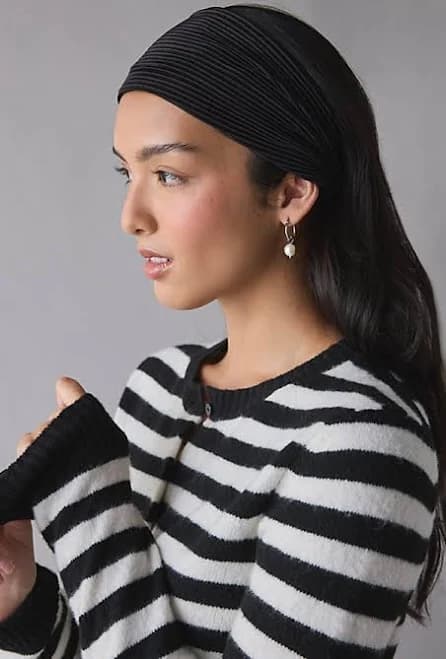 Urban Outfitters Plisse Soft Headwrap Headband