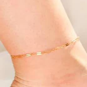 Dainty Gold Chain Anklet