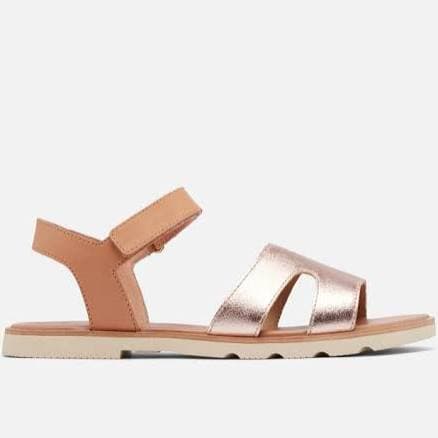 Sorel Women's Ella III Leather Ankle Strap Sandals