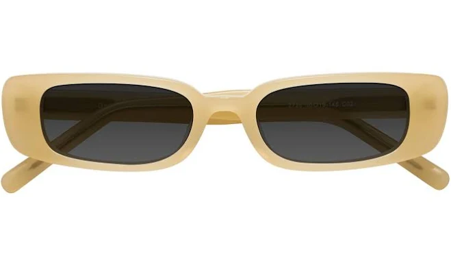 Geek-Chic Acetate Rectangle Sunglasses