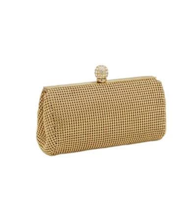 Whiting & Davis Crystal Ball Clutch