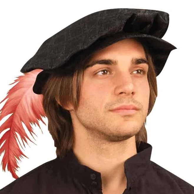 Tudor Renaissance Cotton Flat Cap