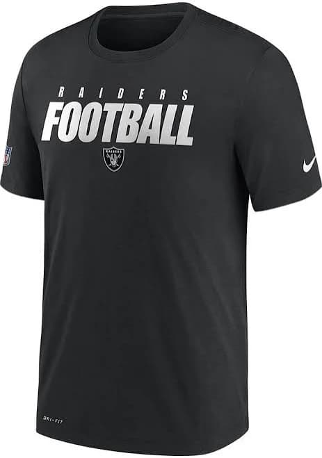 Nike Las Vegas Raiders Football Wordmark T-Shirt