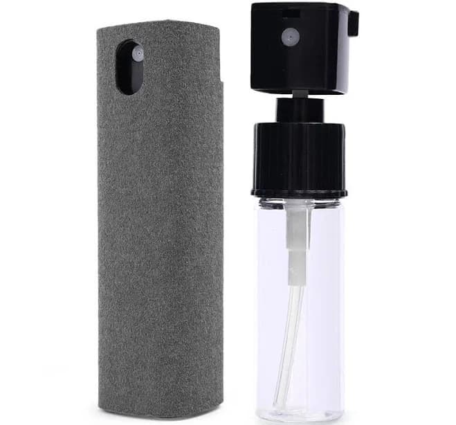 Microfiber Screen Cleaner Spray Bottle Set Mobile Phone Computer Wipe