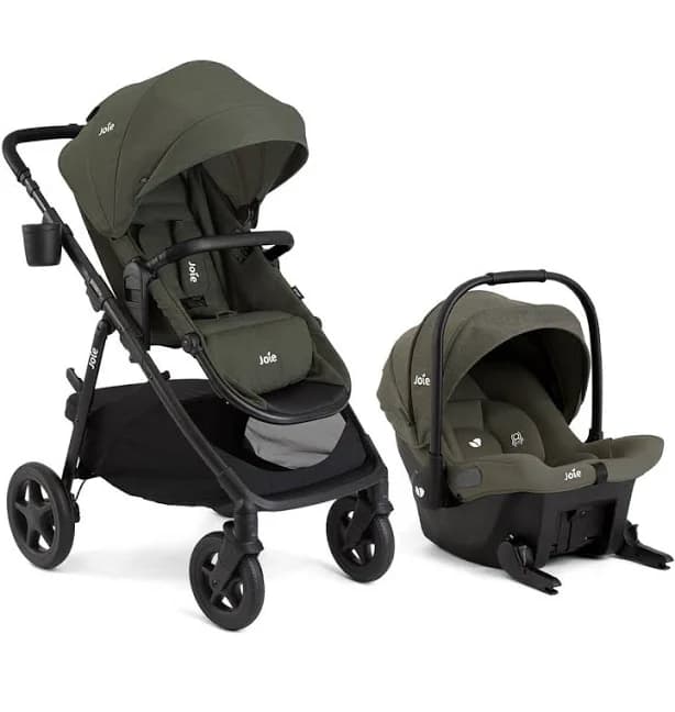 Joie Ginger and Mint Latch Travel System
