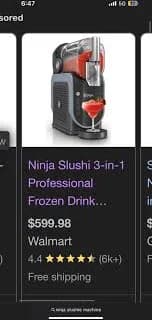 Ninja Slushi Machine