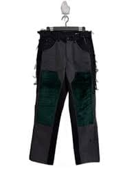 Off White OW Arrows Green Denim Pants