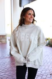 Tigers Sweatshirt | Linen Rose Boutique