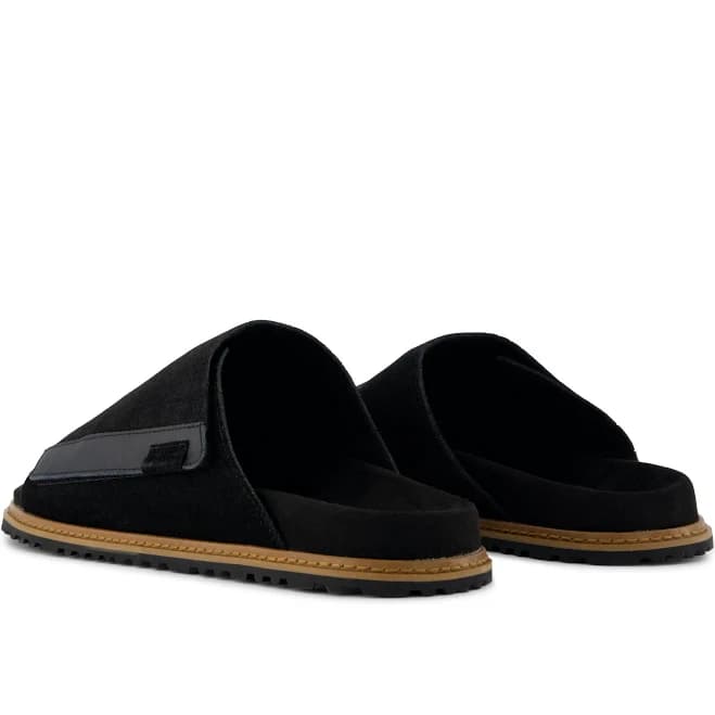 TOMS Men's Danilo Perforated Suede Slide Sandals