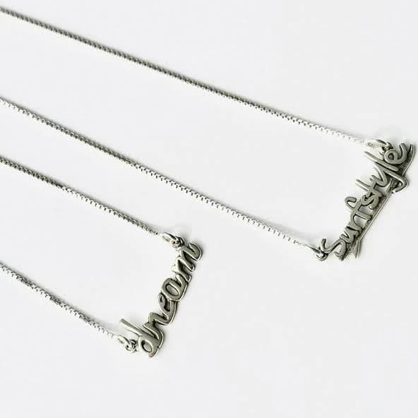 Sterling Silver Filigree Pendant Necklace