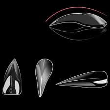 120pcs Box Eagle Claw Nail Mold Tips 12 Size Crystal Extension Nail Mold Transparent Full Cover Reusable Manicure Tips| Alibaba.com