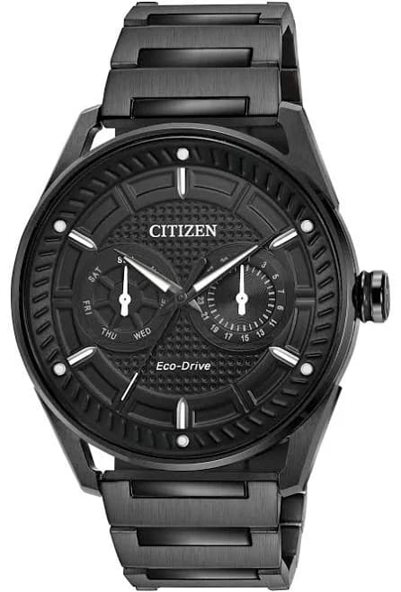 Men's Citizen Drive Black Stainless Steel Watch
