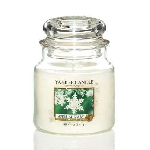 Yankee Candle Sparkling Snow Jar Candle