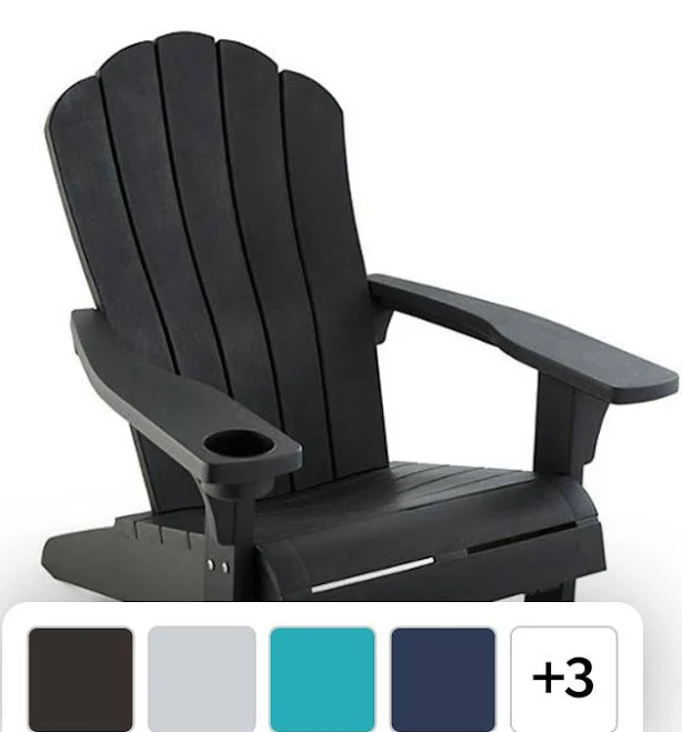 Everest Adirondack Rocker - White