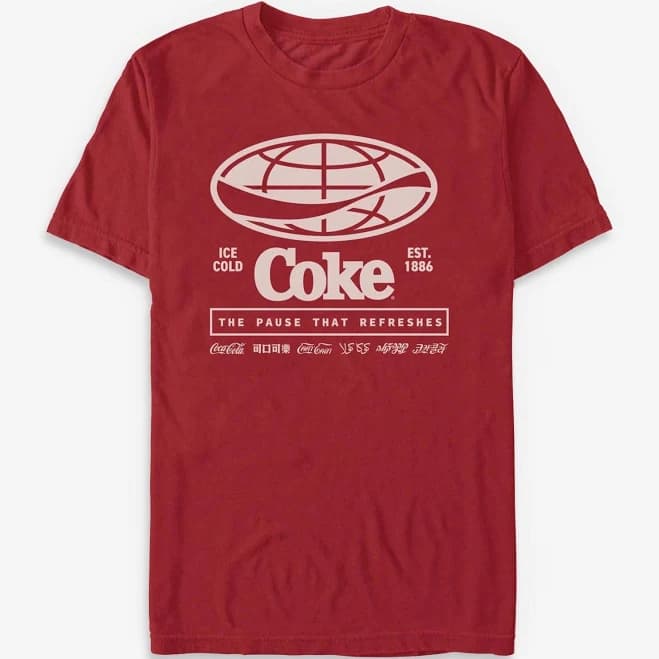 Coca-Cola The Pause That Refreshes Graphic T-Shirt