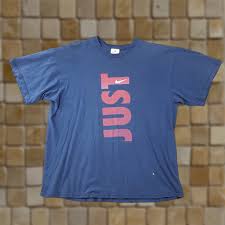Nike Vintage Nike Just Do It Big Logo T Shirt 00s Center Swoosh | Grailed