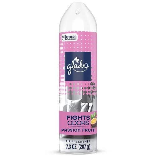 Glade Odor Fighting Air Freshener Spray Passion Fruit 7.3 oz