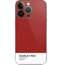 Scarlet Red iPhone 13 Pro Skin