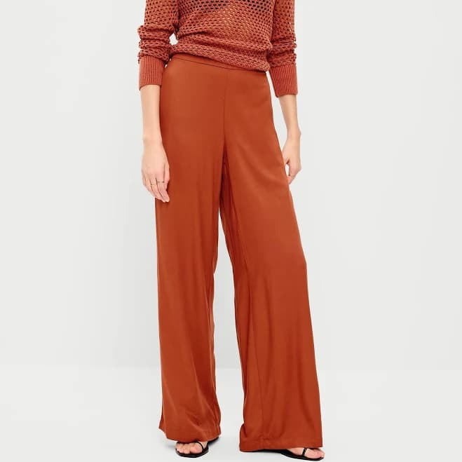 Old Navy Women's High-Waisted Playa Wide-Leg Pants