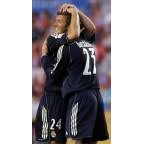 Real Madrid 2005-2006 Beckham #23 Awaykit Nameset Printing
