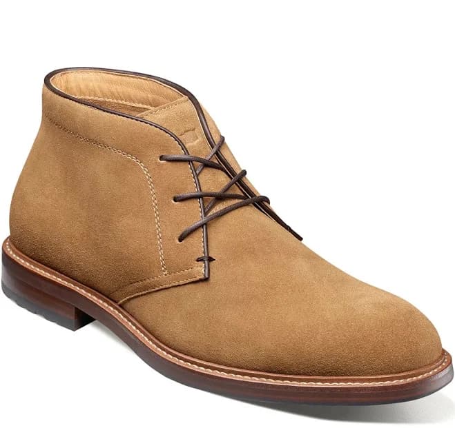 Florsheim Men's Anthem Plain Toe Chukka Boots