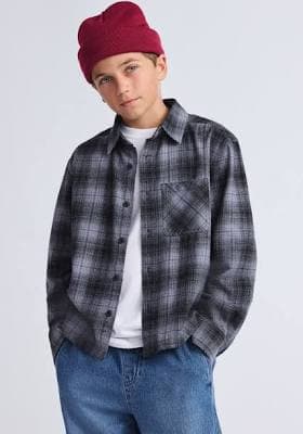 Weekend Academy Boys Flannel Shirt