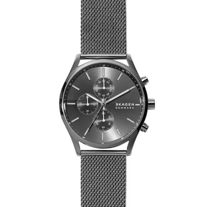Skagen Men's Holst Chronograph Mesh Watch