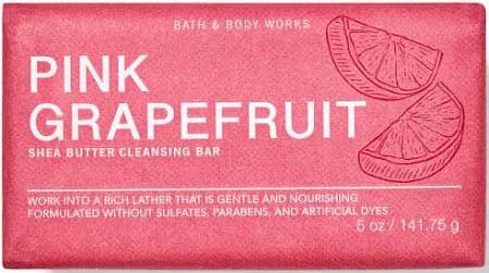 Bath & Body Works Pink Grapefruit Shea Butter Cleansing Bar