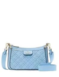 Kate Spade New York Duet Woven Leather Crossbody