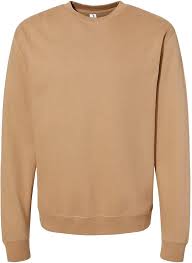 Independent Trading Co. - Midweight Sweatshirt - SS3000 - L - Sandstone at Amazon Men's Clothing store