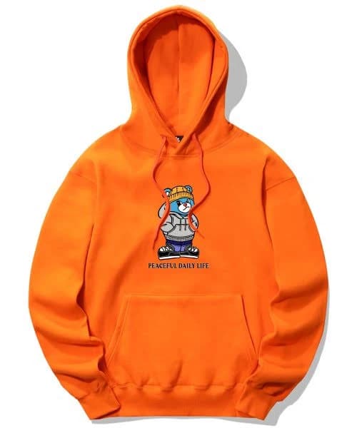 City Bear Graphic Hoodie
