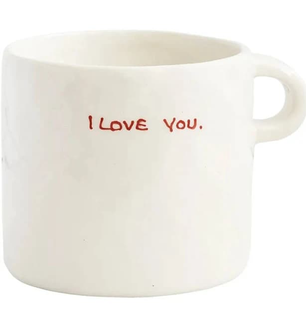 Anna + Nina I Love You Ceramic Mug