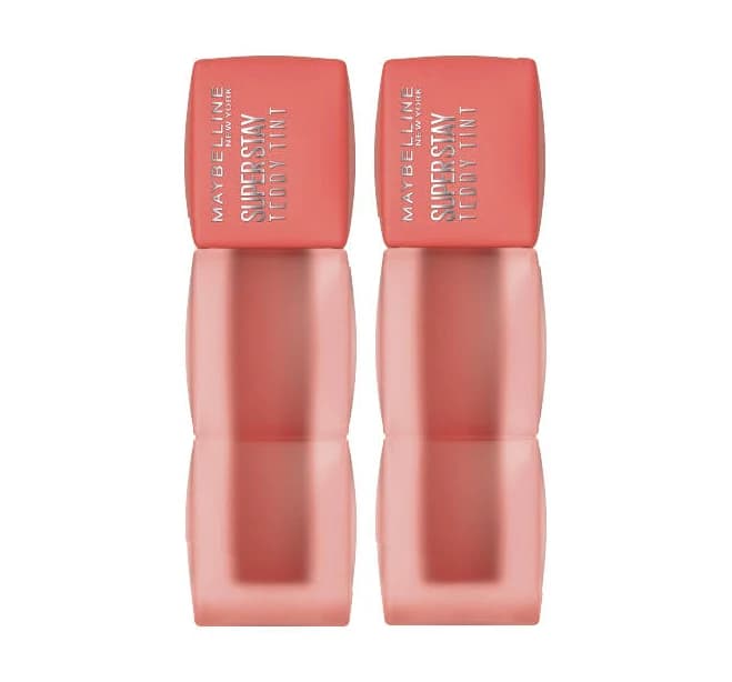 Maybelline Super Stay Teddy Tint Lip Tint Duo Bundle At 20% Off | Makeup 11 Skinnydip / 11 Skinnydip