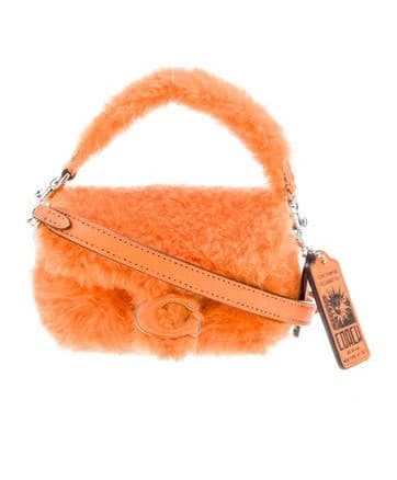 Coach Shearling Crossbody Bag