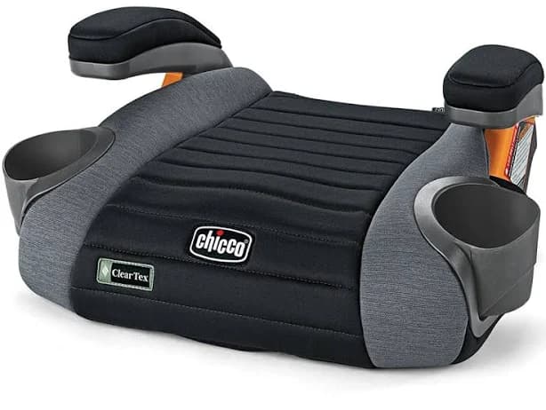 Chicco GoFit ClearTex Backless Booster Car Seat