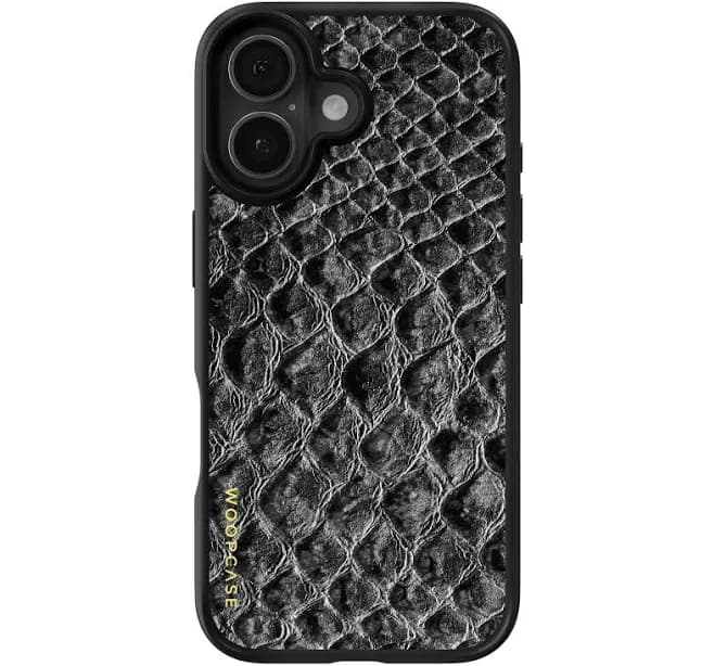 WOOPCASE Black Snake Pattern Phone Case