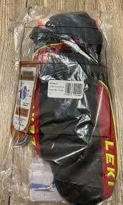 LEKI SHARK CRUISER MITTEN black-red-yellow TRIGGERS sizes - 7and 7.5 | eBay