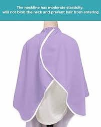 Amazon.com : Purple Solid Pure Colored Country Frenc Romantic Art Barber Cape - Salon Hair Cutting Cape for Women,Men,Kids,Adults,Haircut Cape with Adjustable Elastic Neckline Hairdressing Stylist Cape Accessories : Beauty & Personal