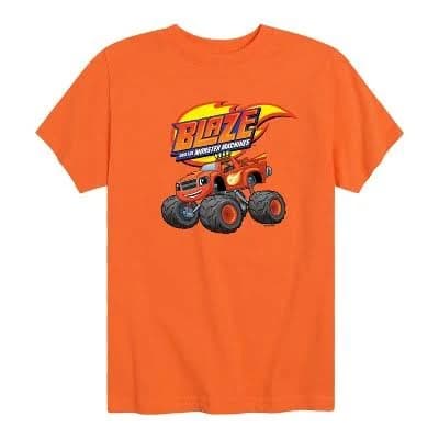 Boys Blaze And The Monseter Machine Lets Blaze Short Sleeve Graphic T-Shirt Kids