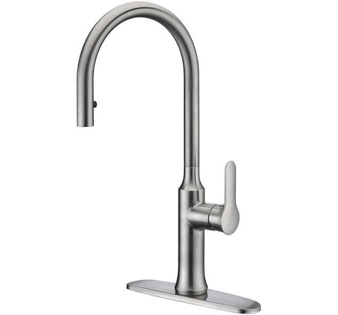 ANZZI Cresent Single Handle Pull-Down Sprayer Kitchen Faucet KF-AZ1068CH