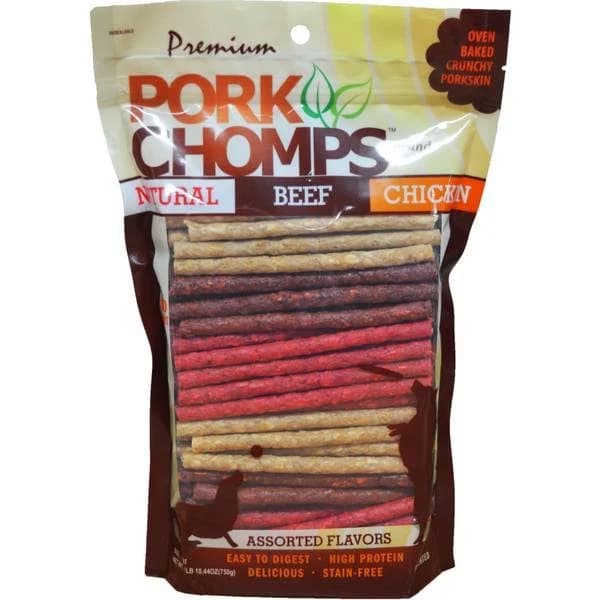 Pork Chomps Munchy Sticks Dog Treat