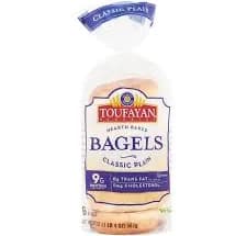 Toufayan Bakeries Classic Plain Bagels