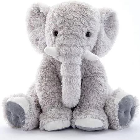 Morismos 20'' Elephant Stuffed Animal Soft Stuffed Elephant Toy, Gray
