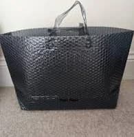 Miu Miu Bubble Wrap PVC Tote Bag Shopping Bag
