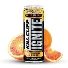 Kill Cliff Energy Smashing Citrus Clean Energy Drink 12 oz 12 Pack with Caffeine Electrolytes Vitamins - Walmart.com