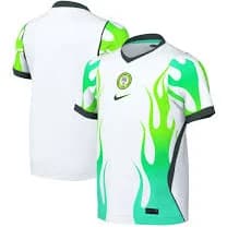 Youth Nike White Nigeria National Team 2026 Away Stadium Replica Jersey