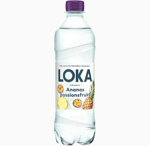 Loka Pineapple/Passion Fruit Carbonated Mineral Water