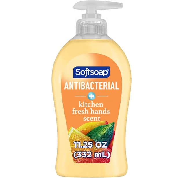 Softsoap Antibacterial Hand Soap Pump Bottle Citrus Scent