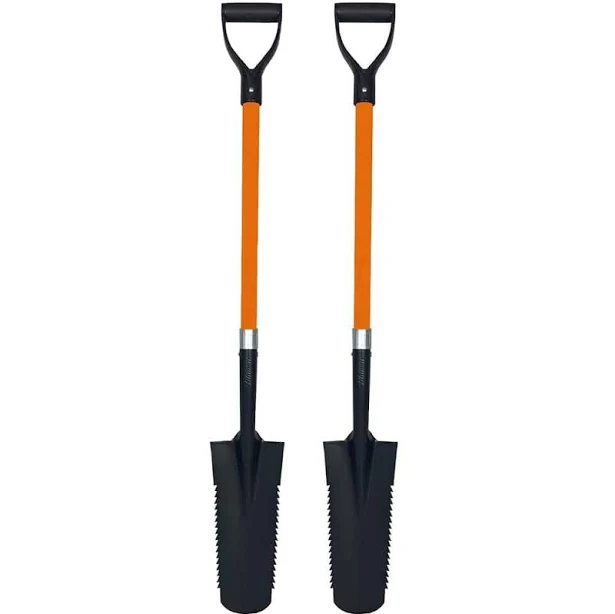 Ashman Drain Spade Teeth Shovel 2 Pack