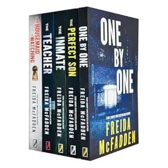 Freida Mcfadden 4 Books Collection Set: The Housemaid, The Housemaid's Secret, The Locked Door & The Inmate